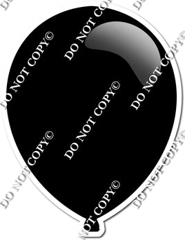 Flat - Black Balloon - Style 1