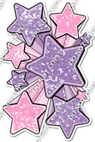 XL Star Bundle - Lavender & Baby Pink