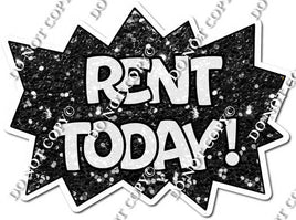 Rent Today Statement - Black w/ Variants