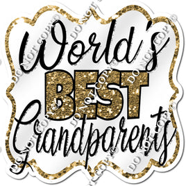 Worlds Best Grandparents w/ Variants