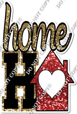 Split - Home Sweet Home - Red