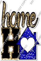 Split - Home Sweet Home - Blue