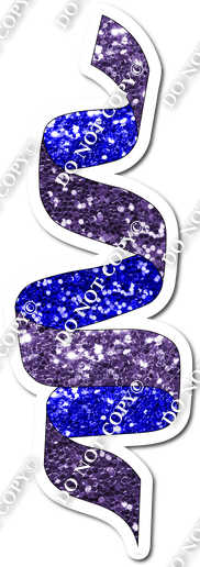 Blue & Purple Streamer - Style 1