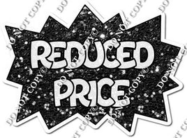 Reduced Price Statement - Black w/ Variants