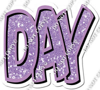 Lavender Sparkle Day Statements w/ Variant