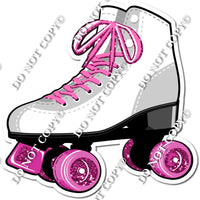 White & Pink Roller Skates w/ Variants