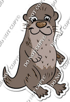 Brown Otter Sitting w/ Variants