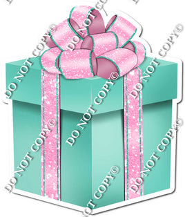 Sparkle - Mint & Baby Pink Present - Style 4