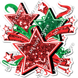 Star Bundle Red & Green