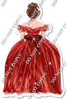 Women in Red Dress w/ Variants