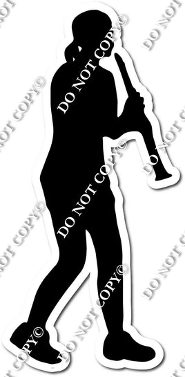 Marching Band - Clarinet Silhouette