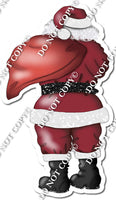 Santa Carrying Toy Bag w/ Variant