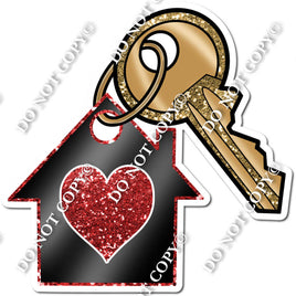 Red Keychain, Gold Key w/ Variants