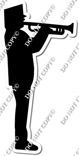 Marching Band - Trumpet Silhouette