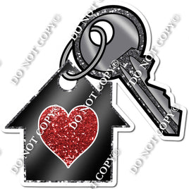 Red Keychain, Silver Key w/ Variants