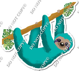 Teal Sloth Climbing w/ Variant