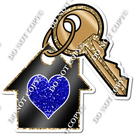 Blue Keychain, Gold Key w/ Variants