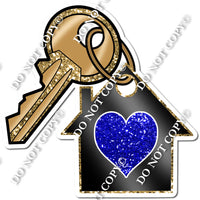Blue Keychain, Gold Key w/ Variants