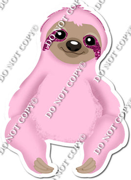 Baby Pink Sloth Sitting w/ Variant