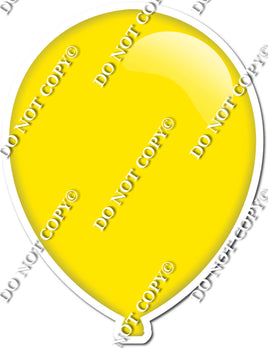 Flat - Yellow Balloon - Style 1