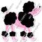 Baby Pink Poodle w/ Variant