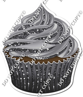 Chocolate Cupcake - Silver w/ Variants