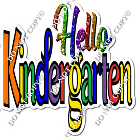 Hello Kindergarten Statement w/ Variants