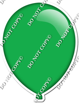 Flat - Green Balloon - Style 1