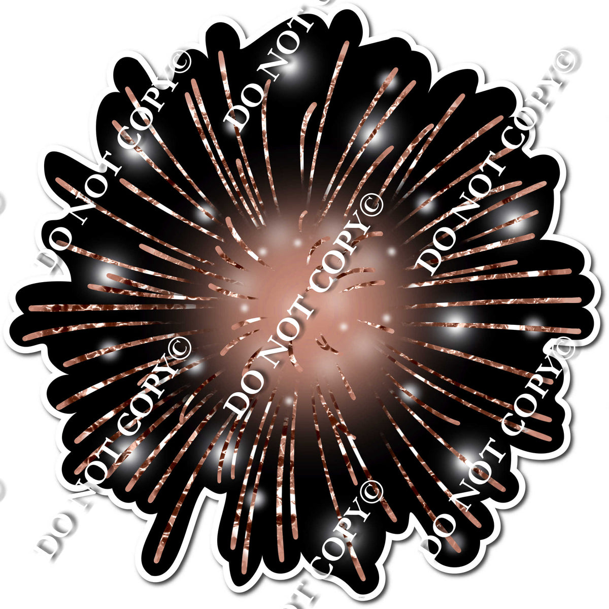 Blue Firework Yard Sign| Sign Swag USA