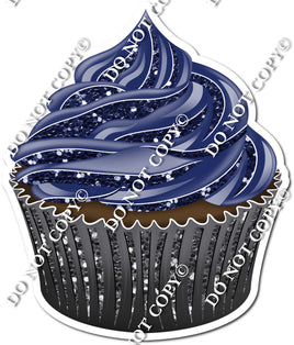 Chocolate Cupcake - Navy Blue w/ Variants