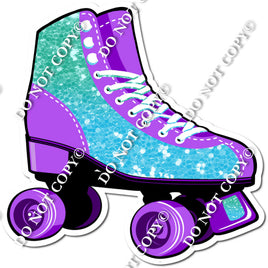Purple & Blue Roller Skate w/ Variants
