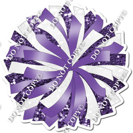 Pom-Pom - White & Purple w/ Variants