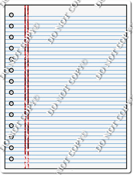 Back to School - Notebook Paper