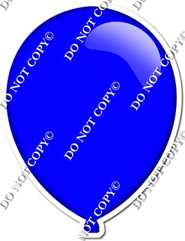 Flat - Blue Balloon - Style 1