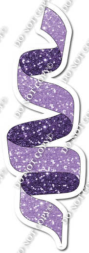 Purple & Lavender Streamer - Style 1