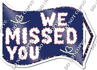 Air Mail - Navy Blue & Red We Missed You w/ Variants