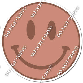 Flat Rose Gold Smiley Face w/ Variants