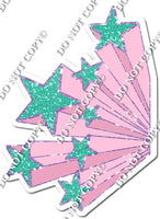 Mint, Lavender, & Baby Pink Shooting Star Bundle w/ Variant