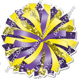 Pom-Pom - Yellow & Purple w/ Variants