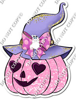 Pastel Pumpkin with Witch Hat w/ Variants