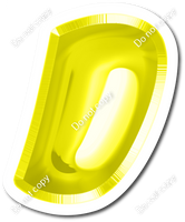 Foil 23.5" Individuals - Yellow Foil