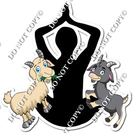 Yoga Meditation with Goats w/ Variants