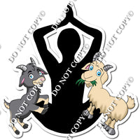 Yoga Meditation with Goats w/ Variants