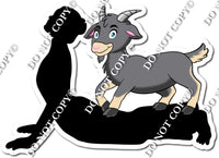 XL Cobra Pose Grey Goat w/ Variants