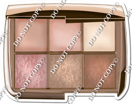 Makeup - Rose Gold Highlighter w/ Variants