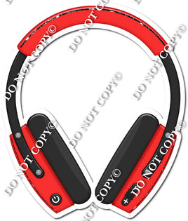 Band - Red Headphones