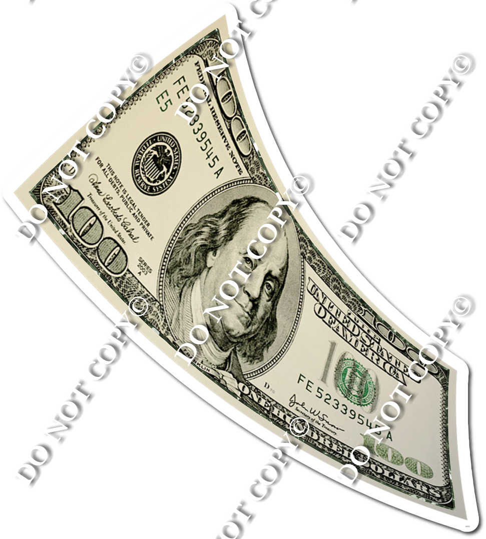 $100 Dollar Bill| Sign Swag USA