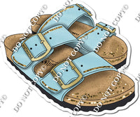 Blue Birkenstock Sandals w/ Variants