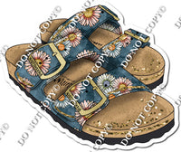 Flower Pattern Birkenstock Sandals w/ Variants