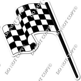 Single Checkered Flag w/ Variants